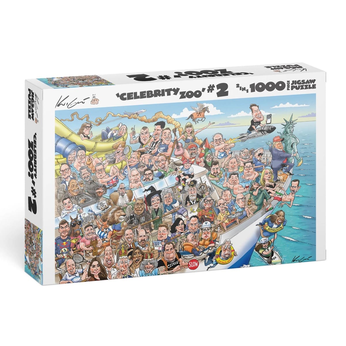 Celebrity Zoo 2 - Mark Knight - 1000pc