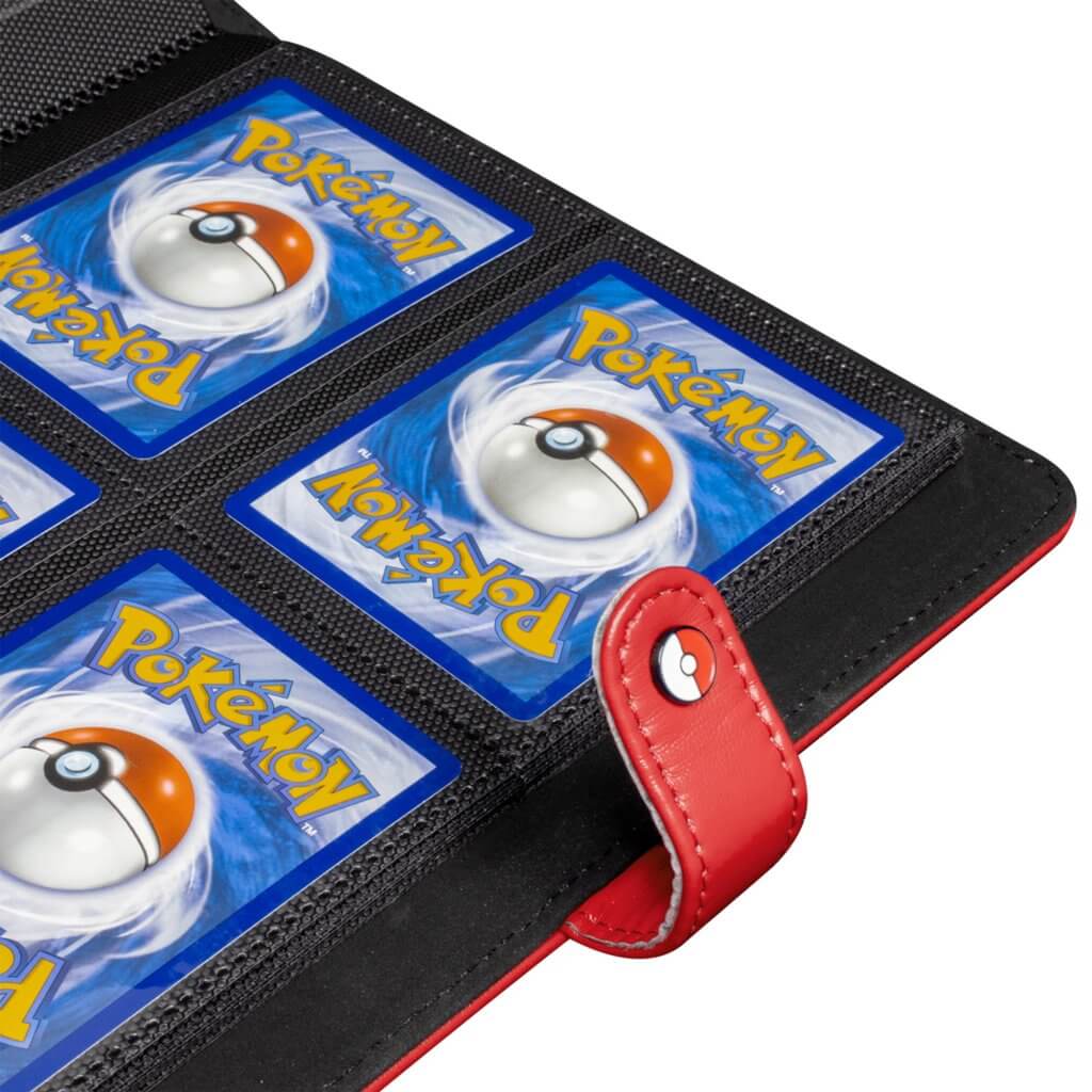 Pokemon Album - Premium Red Snap Binder - 4 Pocket - Image 6