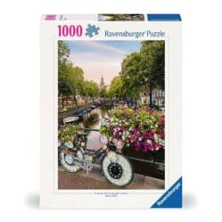 Bicycle And Flowers In Amsterdam - 1000pc