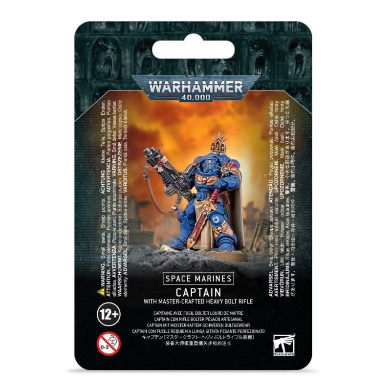 48-48 Space Marine Captain w/ Master-Crafted Heavy Bolt Rifle