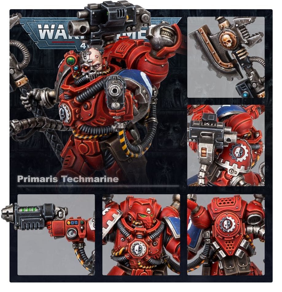 48-93 Space Marines Primaris Techmarine - Image 3