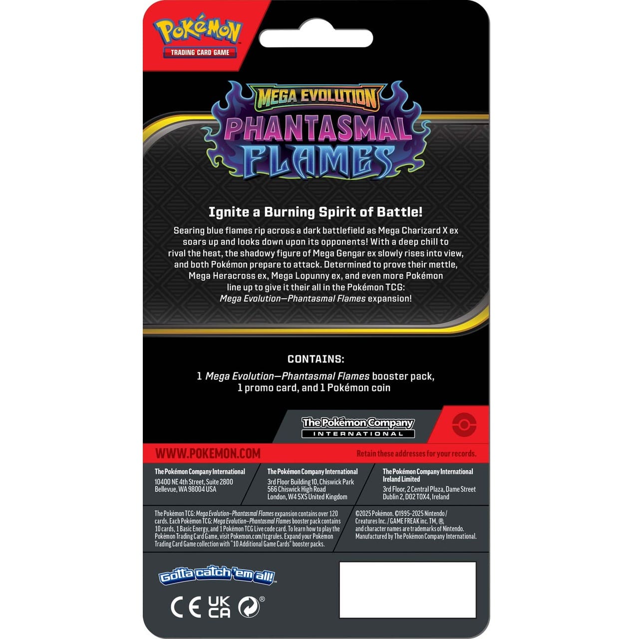 Pokemon - Phantasmal Flames - Checklane Blister - Limit 2 - Image 3