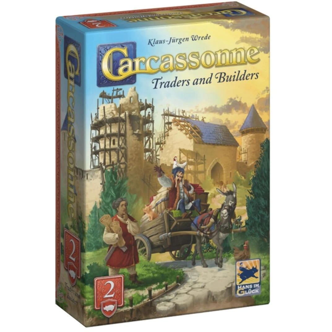 Carcassonne Expansion 2 - Traders and Builders (2025 Redesign)