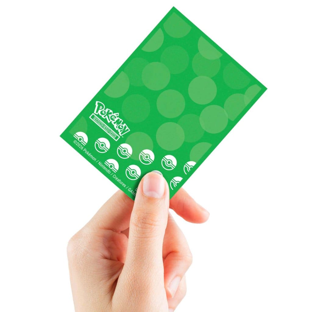 Pokemon Energy 65ct Deck Protector Sleeves Grass - Image 3