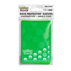 Pokemon Energy 65ct Deck Protector Sleeves Grass