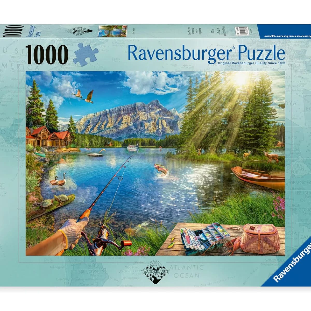Life At The Lake - 1000pc