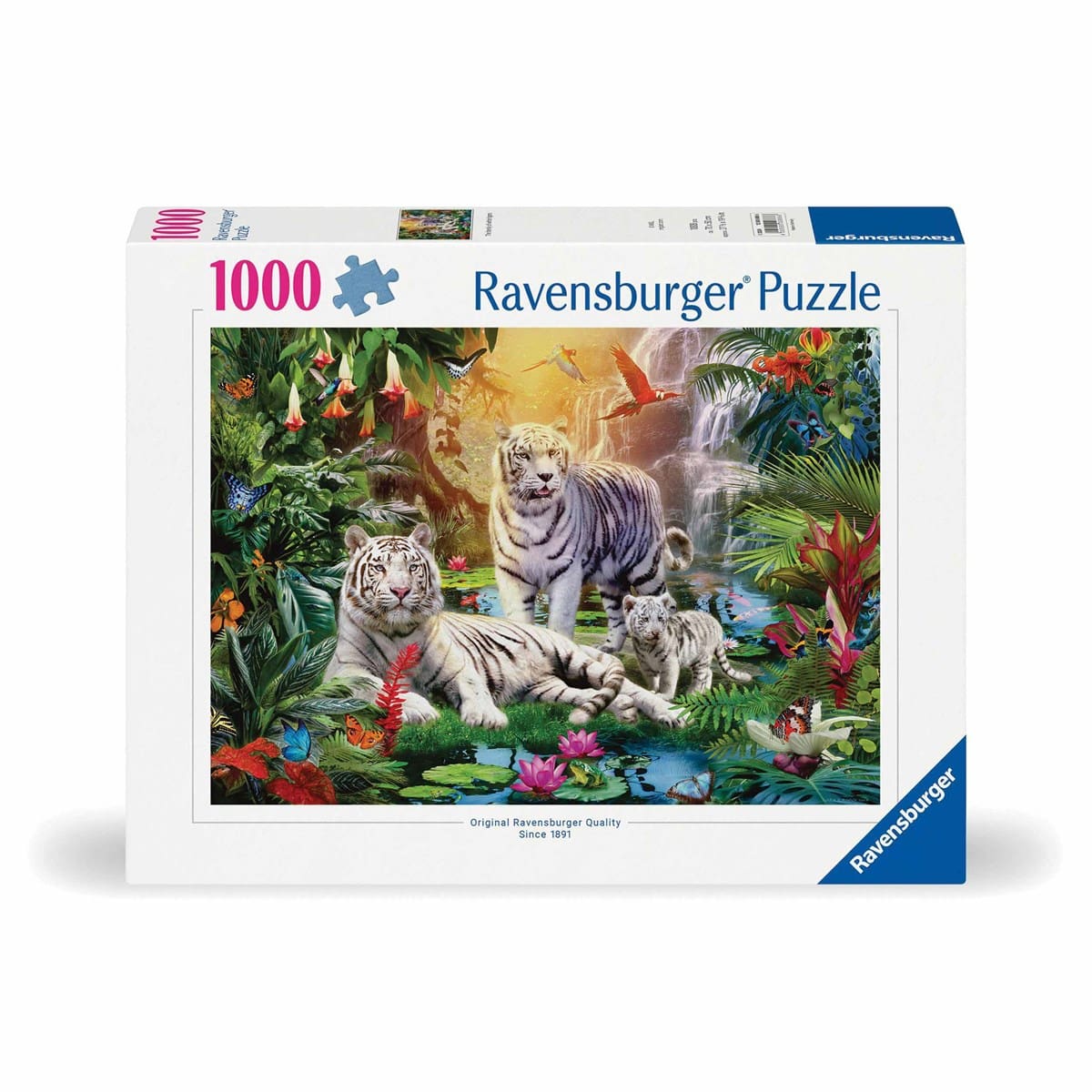 White Tiger Family - 1000pc