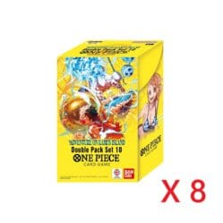 One Piece Card Game - Double Pack Set Vol. 10: Adventure on Kamis Island [DP-10] (Display) - Limit 1