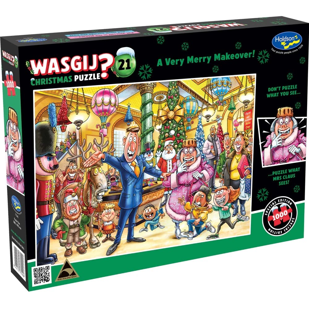 Wasgij - Christmas 21 - Merry Makeover - 1000pc