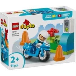 Duplo - Blue Police Motorcycle