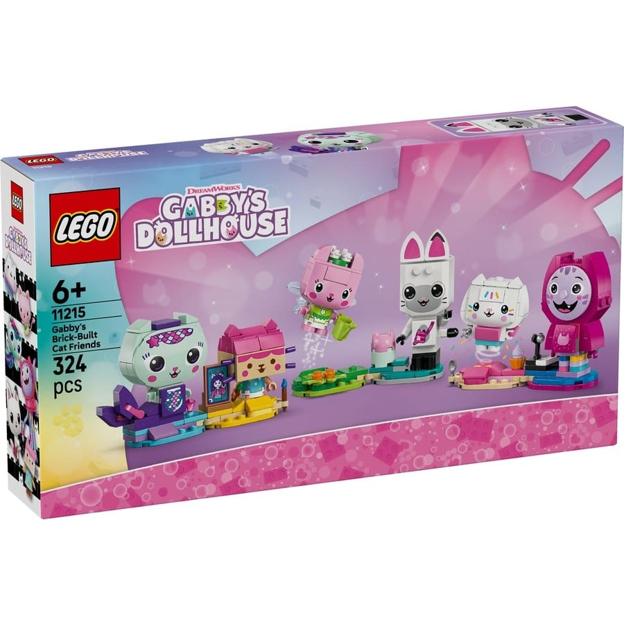 Gabbys Dollhouse - Gabbys Brick-Built Cat Friends