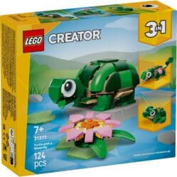 Creator - Turtle with a Water Lily Flower