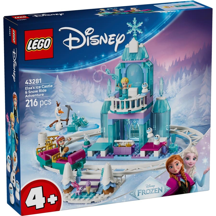 Disney - Elsas Ice Castle & Snow Ride Adventure