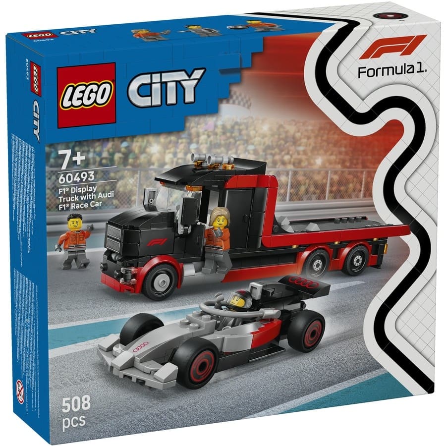 City - F1 Display Truck with Audi F1 Race Car