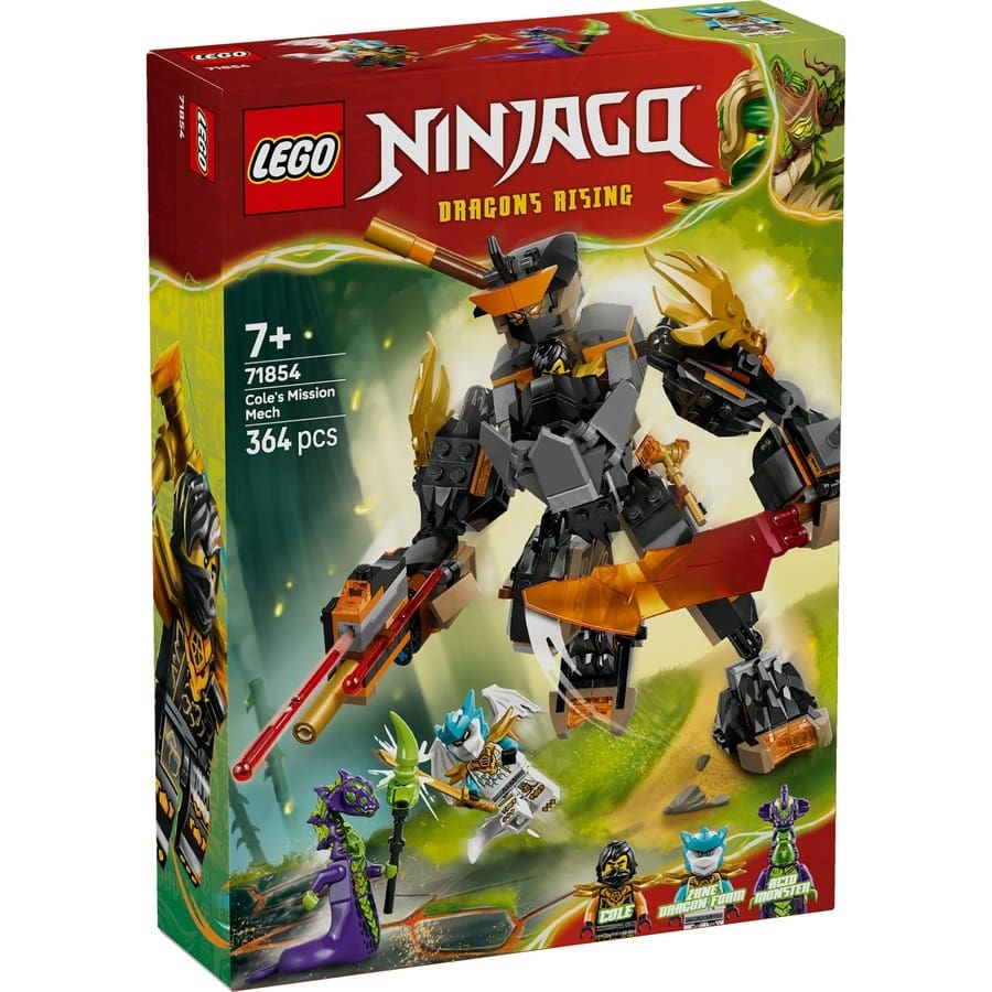 Ninjago - Coles Mission Mech & Dragon Zane