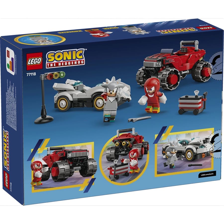Sonic - Silvers Car vs. Knuckles Monster Truck - Image 3