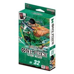 One Piece Card Game - (Green) Roronoa Zoro - Starter Deck [ST-32] - Limit 1