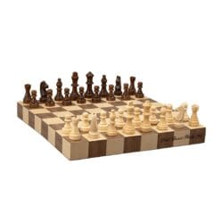 Magnetic Folding Chess Set 9in