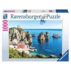 Sea Stacks Of Scopello Sicily - 1000pc