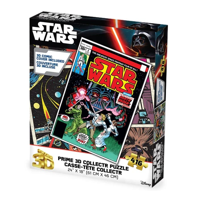 PRIME3D STAR WARS Battle With Darth Vader Comic - 416pc