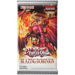 YuGiOh - Blazing Dominion - Booster (Single)