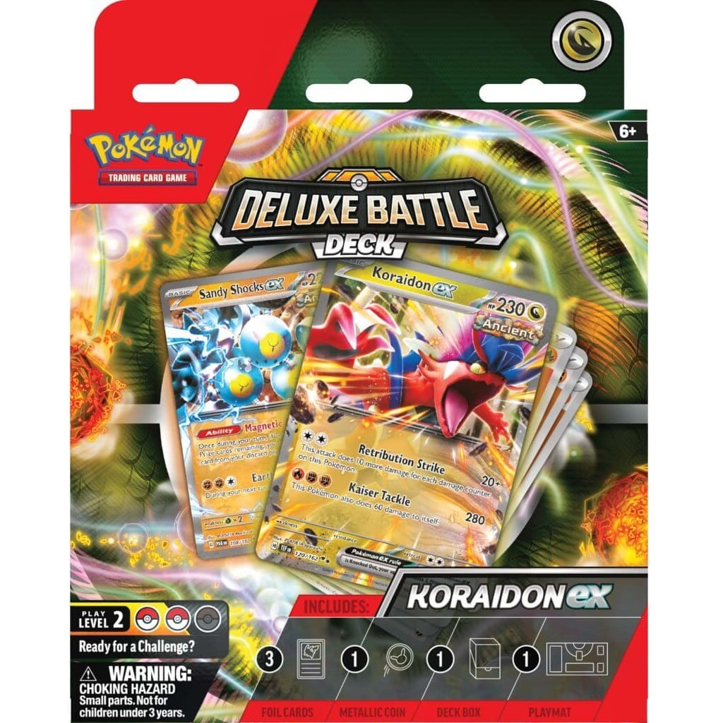 Pokemon - Miraidon ex OR Koraidon ex - Deluxe Battle Deck - Image 3