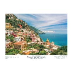 WMB From Above Positano Amalfi Coast Italy - 1000pc