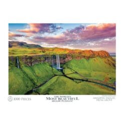 WMB From Above Seljalandsfoss Waterfall Iceland - 1000pc
