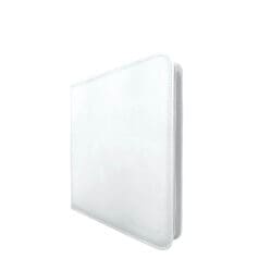 Binder - Vivid Zippered Pro Folder - 9 Pocket - White