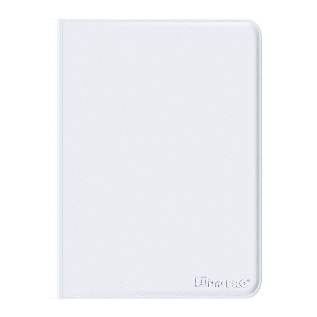 Binder - Vivid Zippered Pro Folder - 9 Pocket - White - Image 3