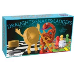 Draughts & Snakes & Ladders - House of Marbles