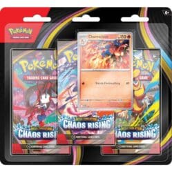Pokemon - Chaos Rising - Three Booster Blister