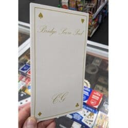 Bridge Score Pad - Courtney Graphica P/L