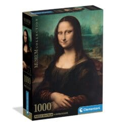 Leonardo - Mona Lisa - 1000pc (Museum) - Compact