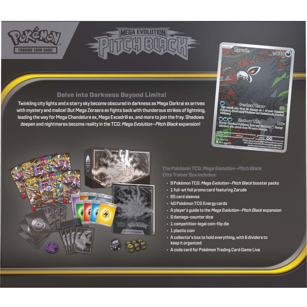Pokemon - Pitch Black - Elite Trainer Box - Limit 1 - Image 4