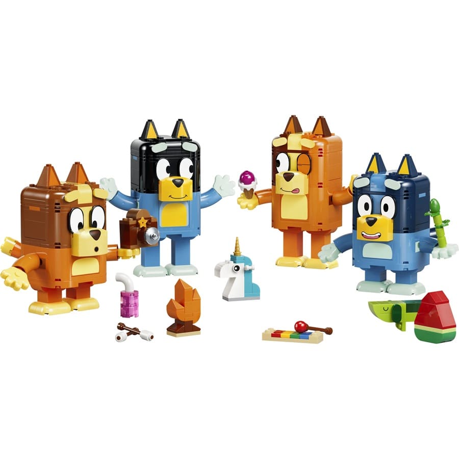 Bluey - Brick-Built Bluey Family - Image 3