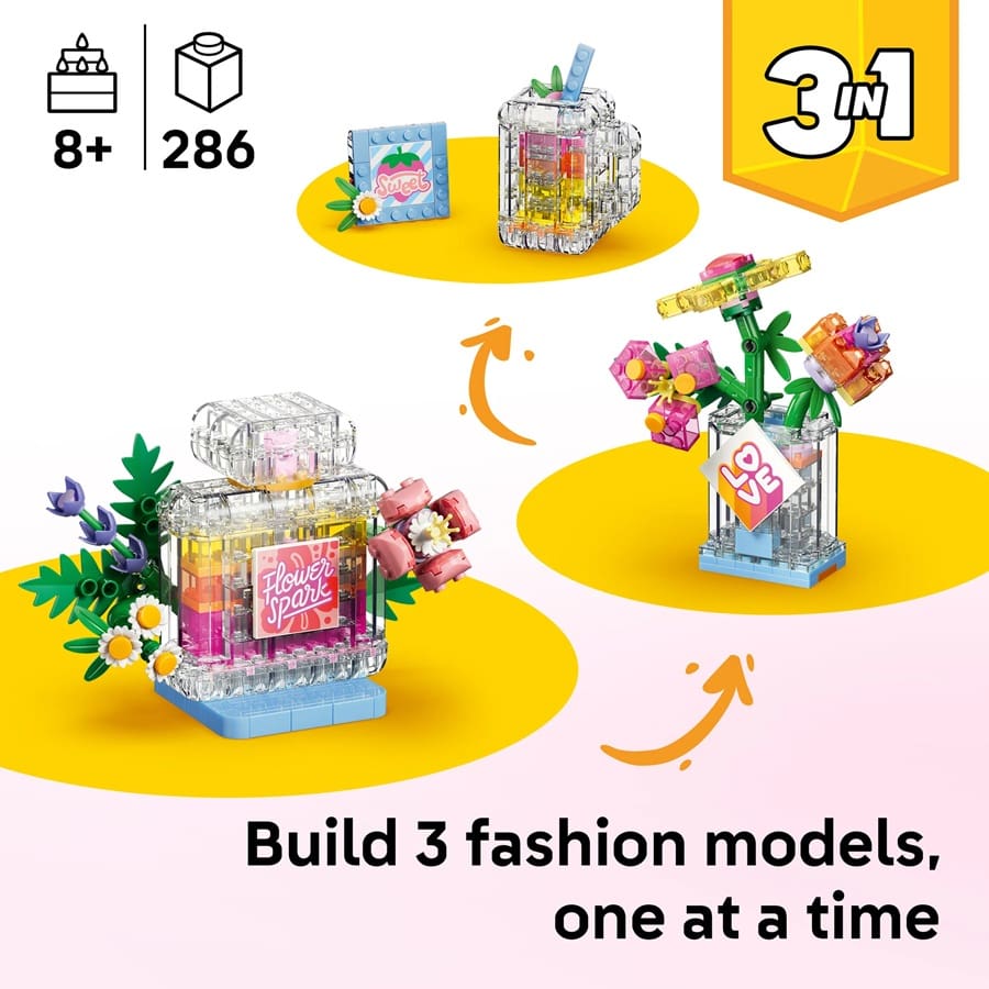 Creator - Floral Decor Perfume Bottle - Image 3