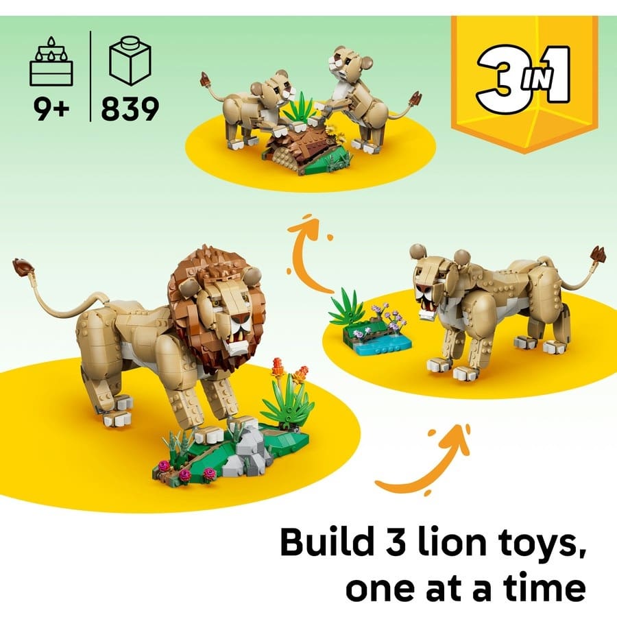 Creator - Wild Animals: Majestic Lion - Image 3