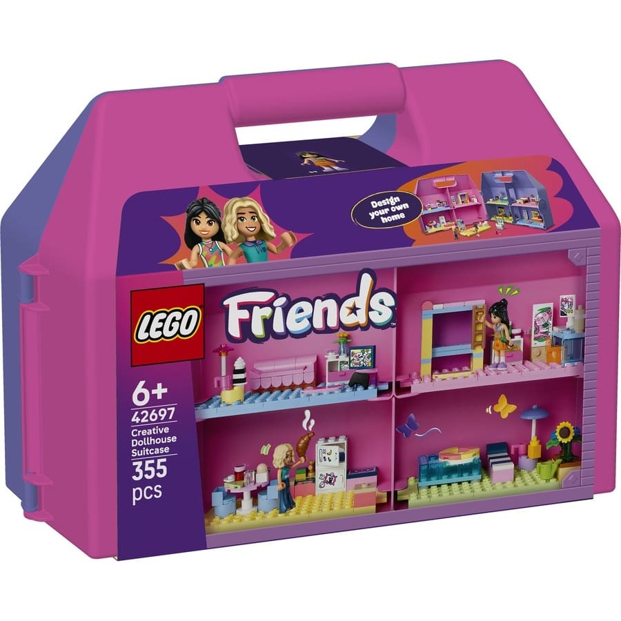 Friends - Creative Dollhouse Suitcase