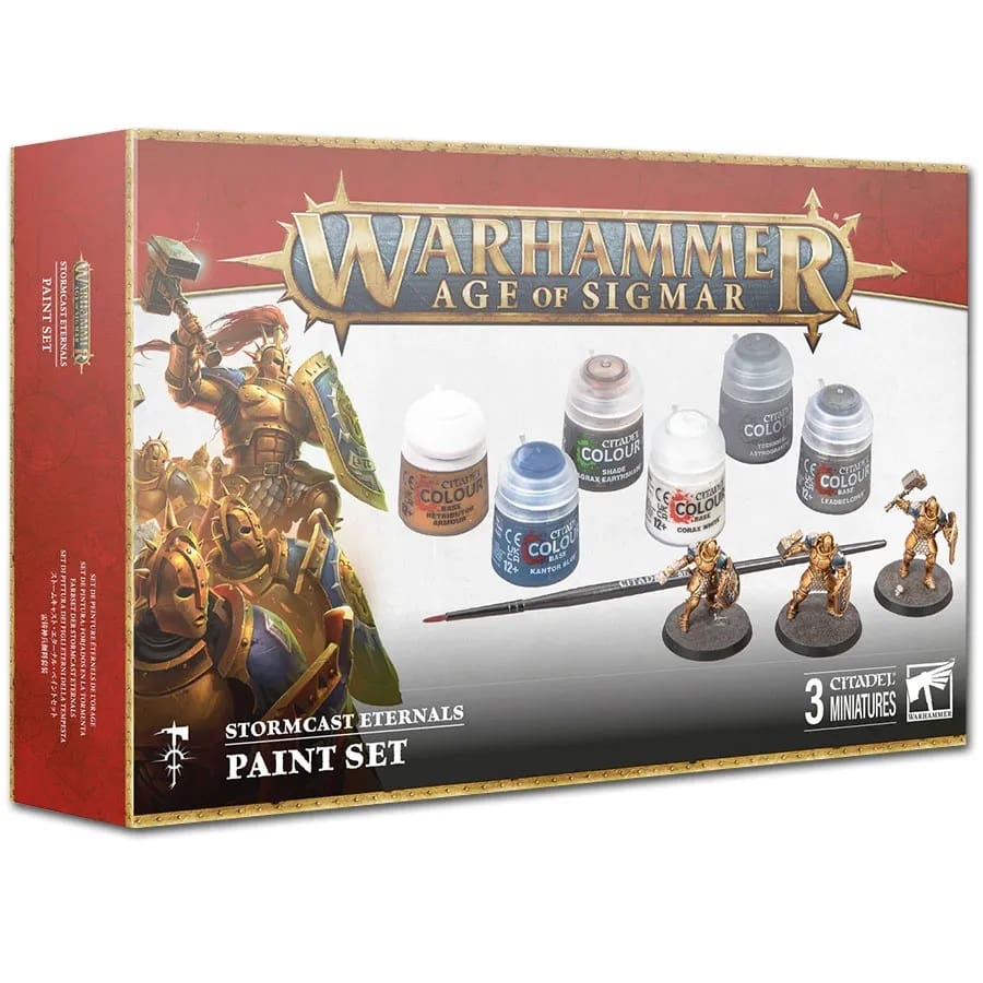 60-10 Age of Sigmar Stormcast Eternals + Paint Set 2026