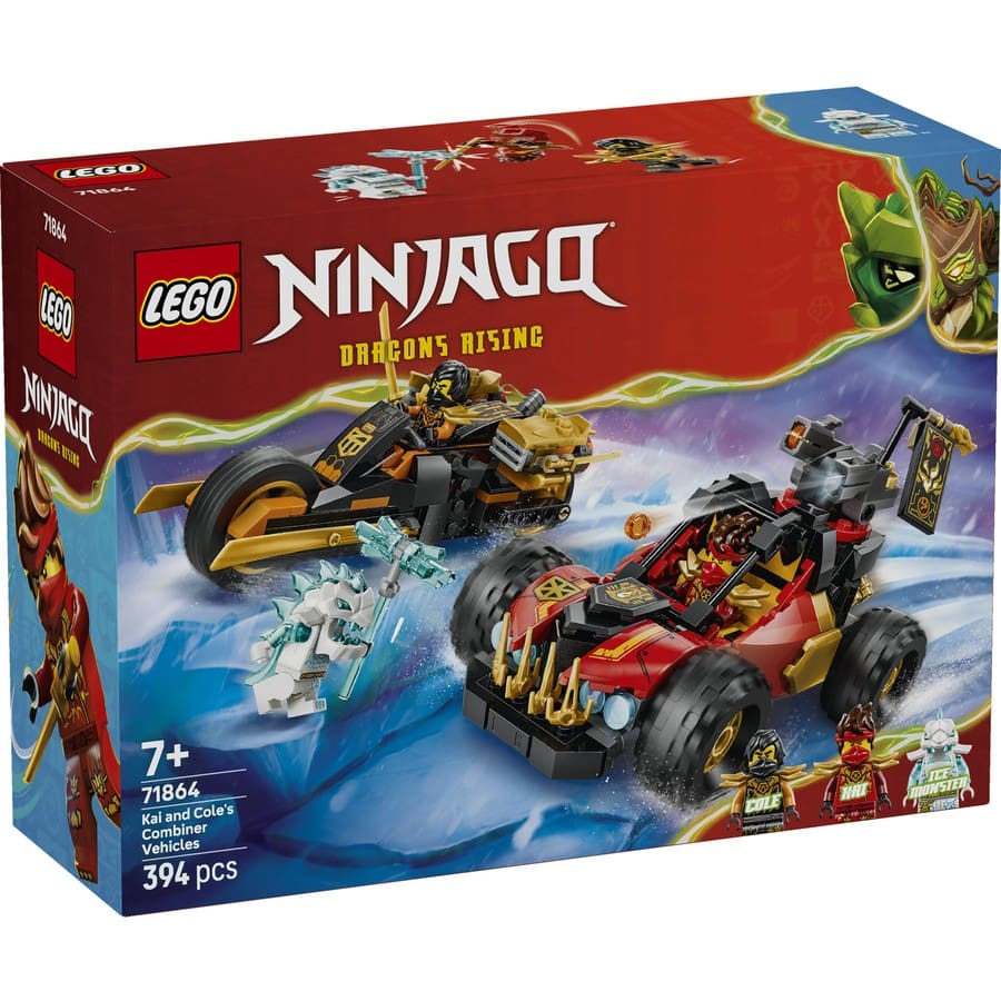 Ninjago - Kai and Coles Combiner Vehicle Adventure