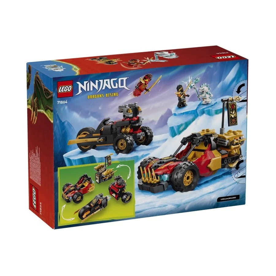 Ninjago - Kai and Coles Combiner Vehicle Adventure - Image 3