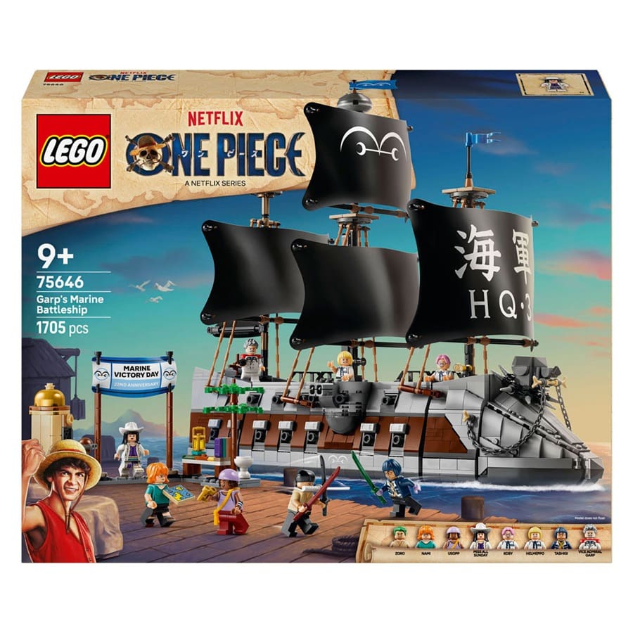 One Piece - Garps Marine Battleship