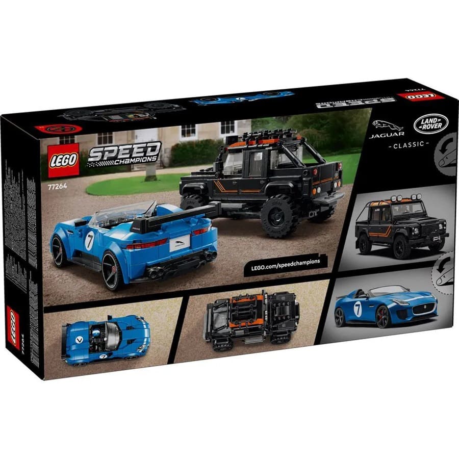 Speed Champions - Jaguar Project 7 & Land Rover Defender - Image 3