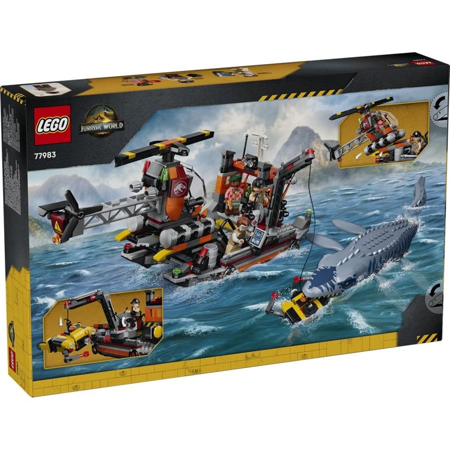 Jurassic World - Mosasaurus Dinosaur Boat Attack - Image 3
