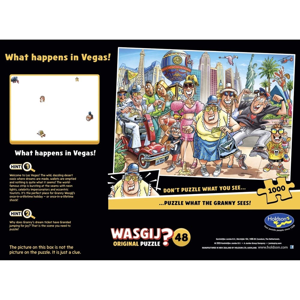 Wasgij - Original 48 - What Happens in Vegas! - 1000pc - Image 3