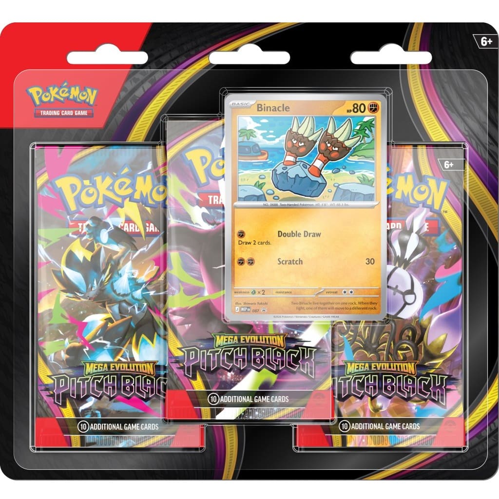 Pokemon - Pitch Black - Three Booster Blister - Limit 2
