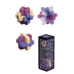 Think IQ - 3 in 1 Puzzle Set - Purple