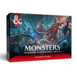 D&D Reference Cards - Monsters: Fearsome and Ferocious (CR 0-5)