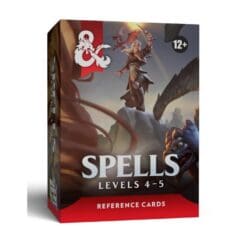 D&D Reference Cards - Spells: Levels 4–5